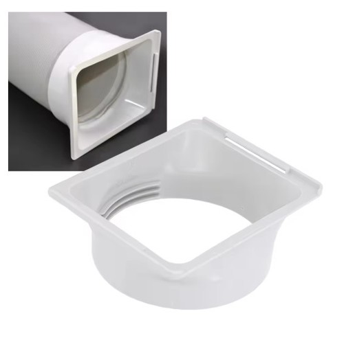 Square round exhaust - round, duct