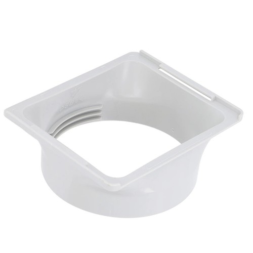 Square round exhaust - to, duct