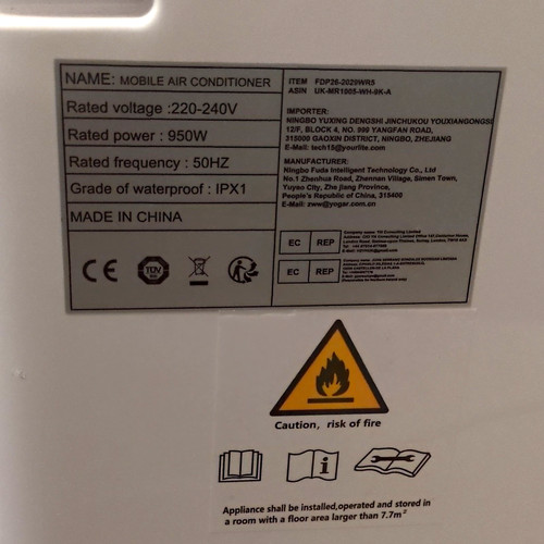 Portable air conditioner - portable,