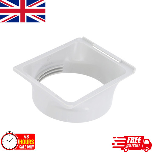 Square round exhaust - round,